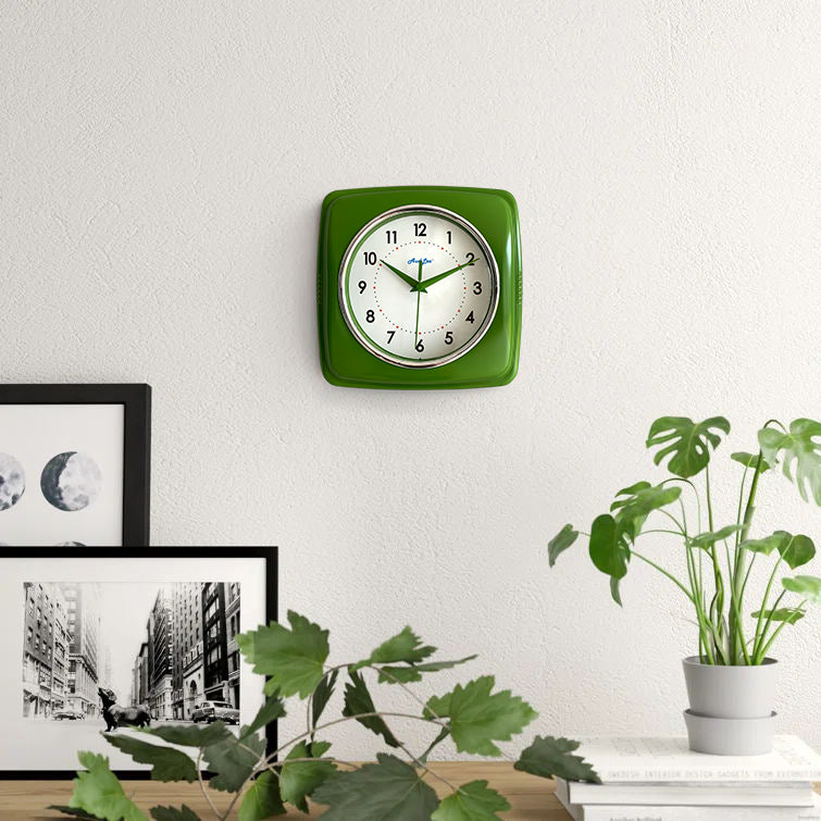 clock, wall, indoor, decor, decorative, quiet, no noise, non ticking, room, battery, kitchen, bathroom, living room, office, home, patio, garden, quality, quartz, easy to read, school