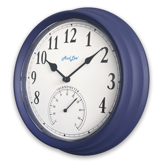 (NEW)  25cm Pololio Indoor Silent Wall Clock, 9 Colors