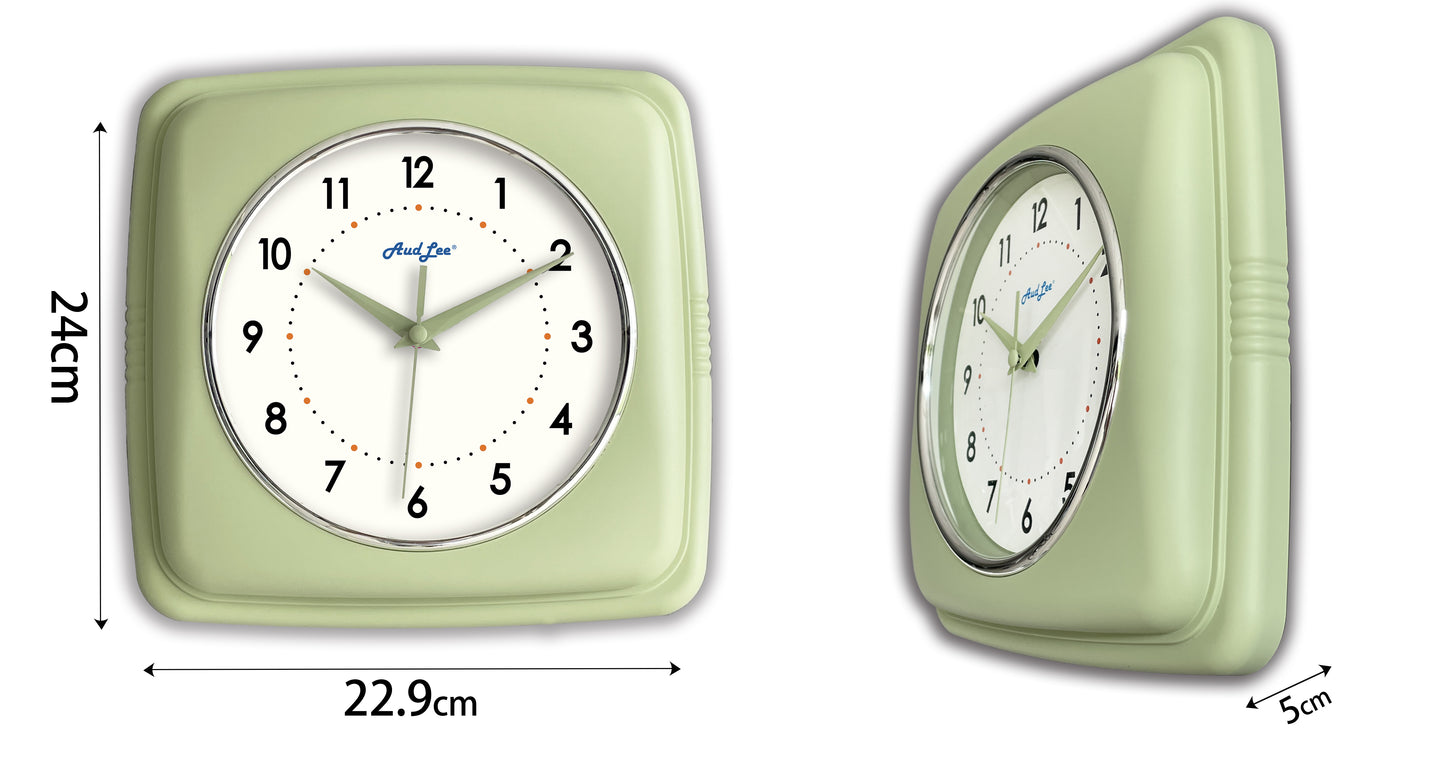 23m Retro Color Indoor Wall Clock, Ten Colors