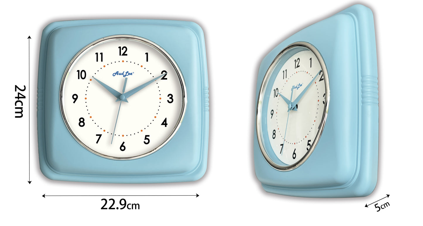 23m Retro Color Indoor Wall Clock, Ten Colors